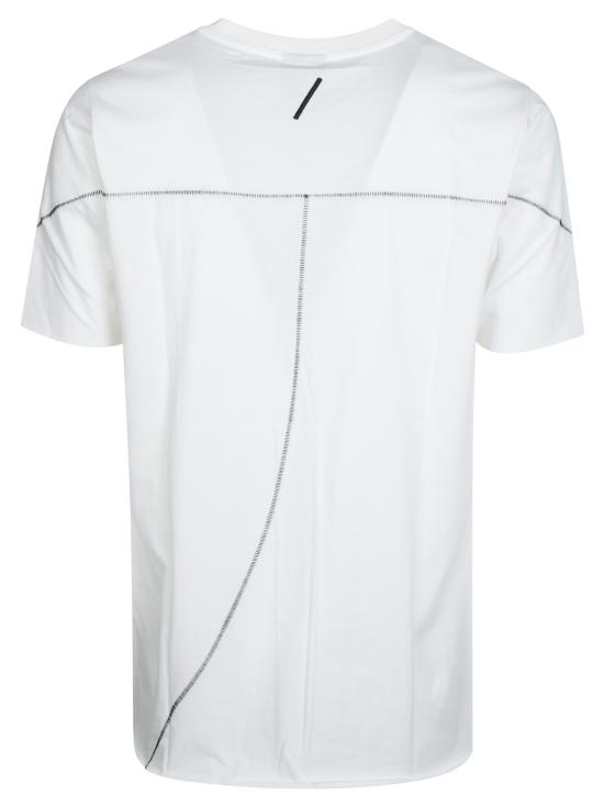 26FW 톰크롬 반팔 티셔츠 MTS97701 41 BIANCO - THOM KROM