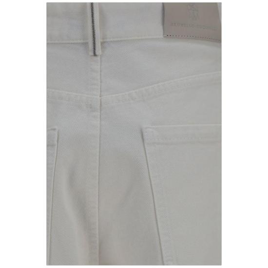 26FW 브루넬로 쿠치넬리 데님 팬츠 BRM0H81P4075C1101BB BEIGE - BRUNELLO CUCINELLI