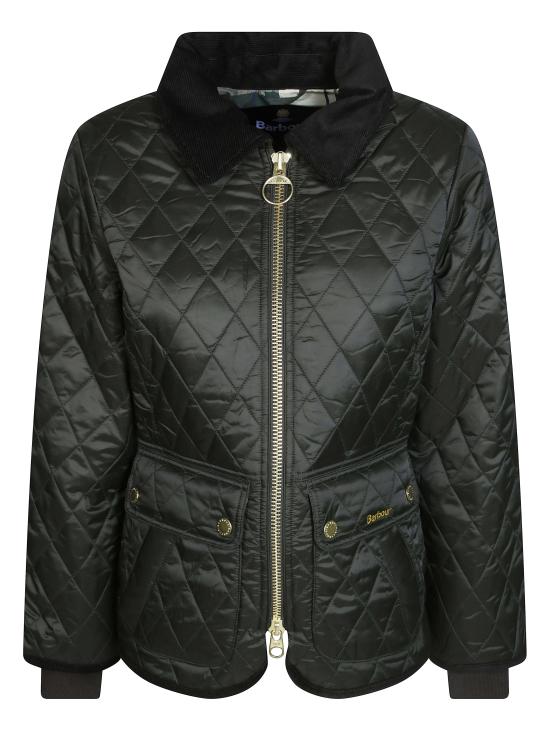 26FW 바버 비드넬 피티드 퀼티드 재킷 LQU1765 SG71 VERDE