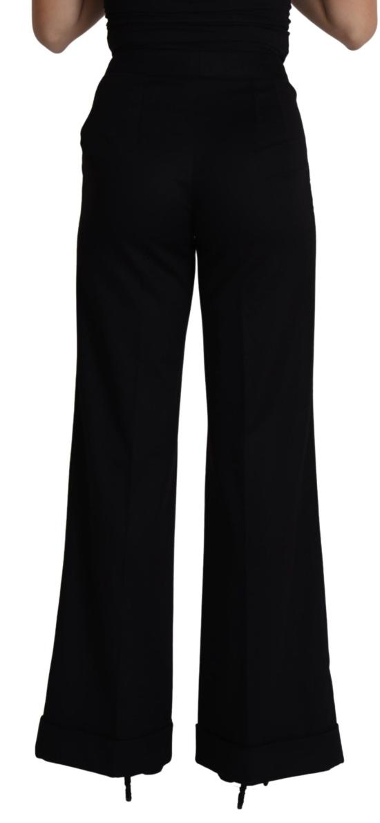  돌체앤가바나 스트레이트 팬츠 PAN71625 BLACK - DOLCE & GABBANA