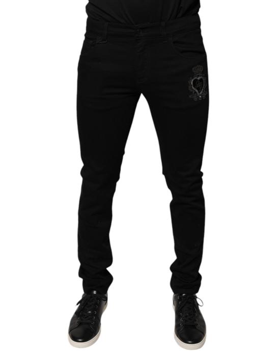  돌체앤가바나 데님 팬츠 PAN75818 BLACK