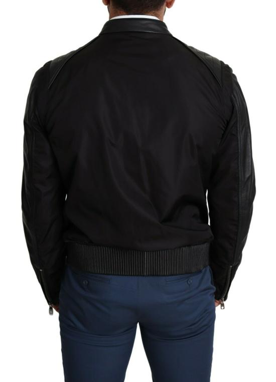  돌체앤가바나 가죽 자켓 JKT2759 BLACK - DOLCE & GABBANA