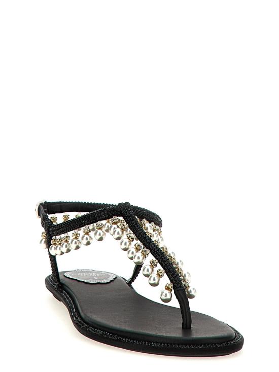  르네 카오빌라 샌들 RE304696BM BLACK - RENE CAOVILLA