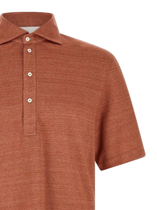 26SS 브루넬로 쿠치넬리 탑 BR337988BM ORANGE - BRUNELLO CUCINELLI