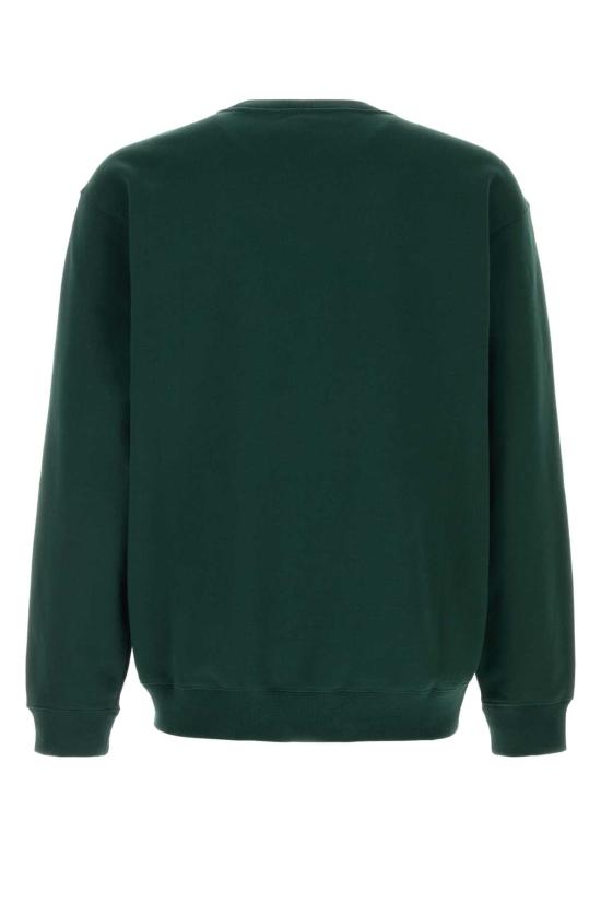  구찌 브러시드 코튼 저지 스웨트셔츠 848737XJHKI 3348 GREEN - GUCCI