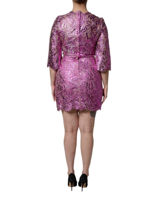  돌체앤가바나 숏 원피스 DR81642 PURPLE - DOLCE & GABBANA