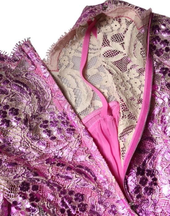  돌체앤가바나 숏 원피스 DR81642 PURPLE - DOLCE & GABBANA