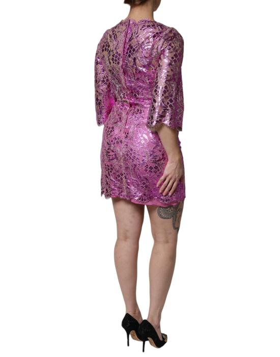 돌체앤가바나 숏 원피스 DR81642 PURPLE - DOLCE & GABBANA