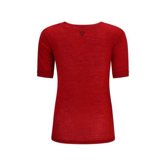 26SS 베르사체 반팔 티셔츠 VE10245061A175481RB30BB RED - VERSACE