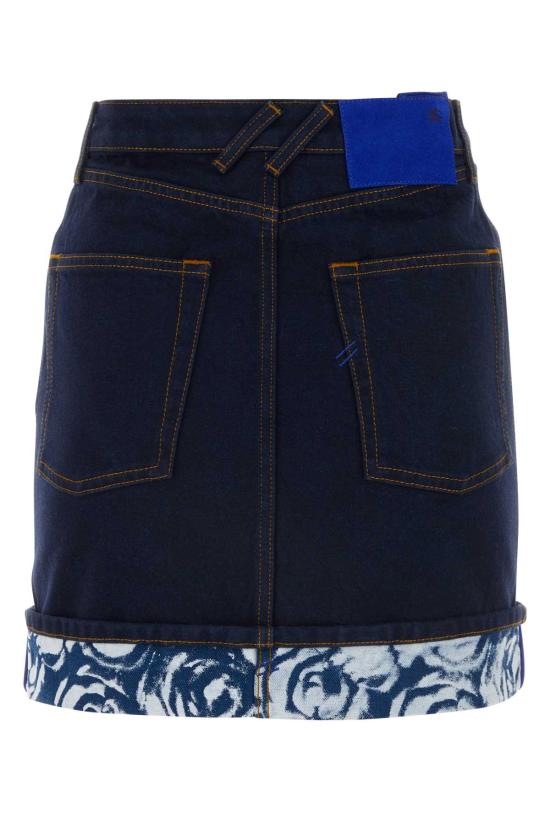  버버리 숏 스커트 8080921 A1503 NAVY - BURBERRY