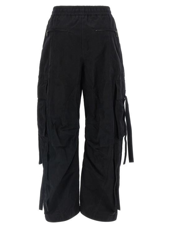 25FW 돌체앤가바나 스트레이트 팬츠 DO322901BM BLACK - DOLCE & GABBANA