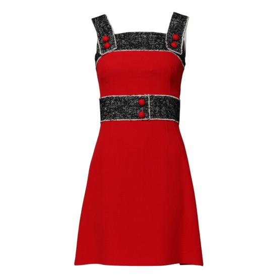  돌체앤가바나 미디 원피스 DR281294 RED - DOLCE & GABBANA