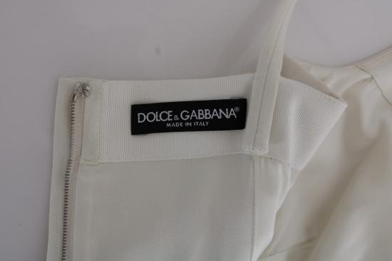  돌체앤가바나 미디 원피스 SIG60226 WHITE - DOLCE & GABBANA