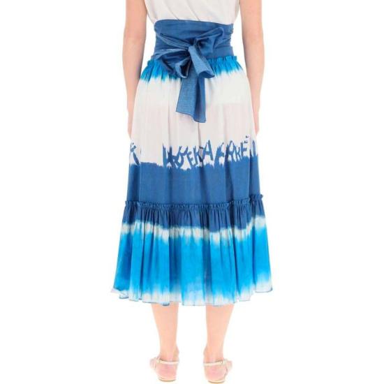  알베르타 페레티 롱 스커트 AL 8990140858580 BLUE - ALBERTA FERRETTI