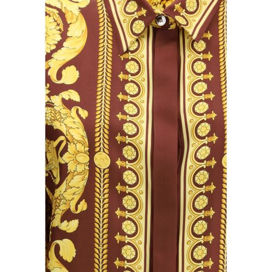 26SS 베르사체 셔츠 VE10013601A042365R770BB BORDEAUX - VERSACE