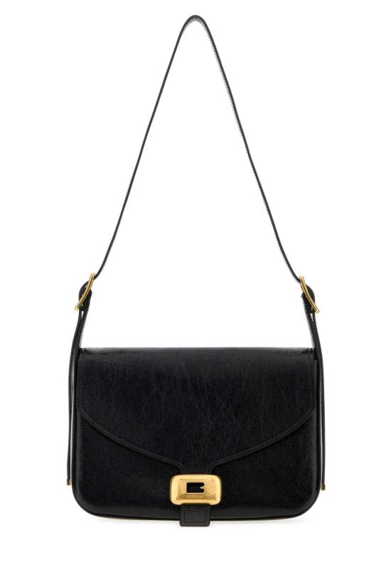 26SS 발렌시아가 클리카 숄더백 미디엄 램스킨 8686722ACLM 1000 BLACK