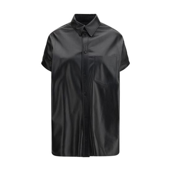 26SS 발렌시아가 셔츠 BA861044TLS061000BB BLACK