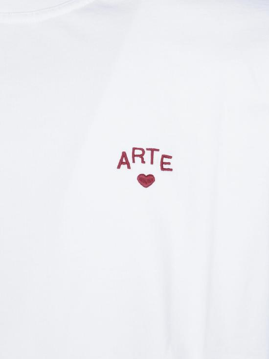 26FW 아르떼 앤트워프 반팔 티셔츠 AW26116T 100 BIANCO - ARTE ANTWERP