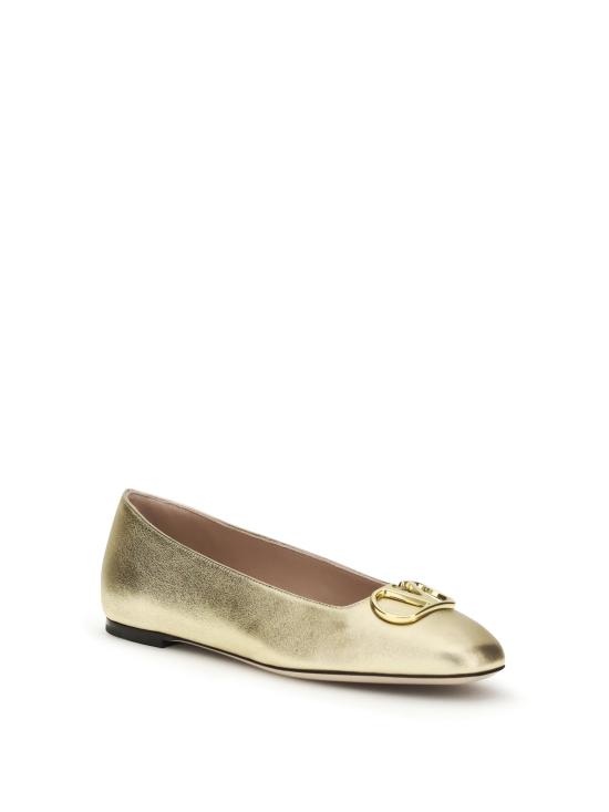 26FW 발렌티노 가라바니 플랫 슈즈 9W2S0PI8YFL 39L GOLD - VALENTINO GARAVANI