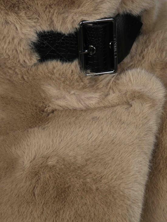26FW 핑코 무스탕 107043A3E7 C73 BEIGE - PINKO