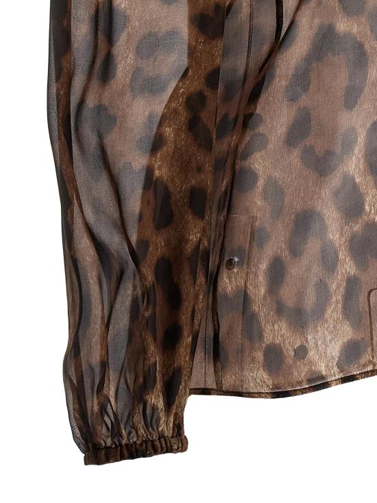 26SS 돌체앤가바나 블라우스 DO263721BM BROWN - DOLCE & GABBANA