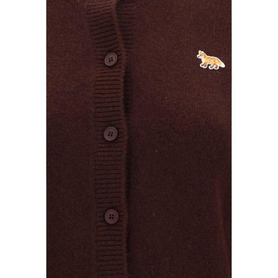 26FW 메종키츠네 가디건 MAPW00506KT10060553BB BROWN - MAISON KITSUNE