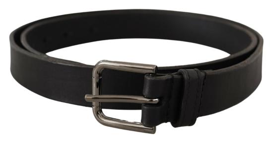  돌체앤가바나 가죽 벨트 BEL8575 BLACK - DOLCE & GABBANA
