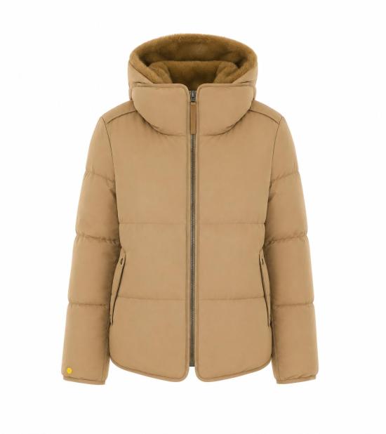 26FW 이브살로몬 숏패딩 23WFV06655 VIGAB3335 Brown