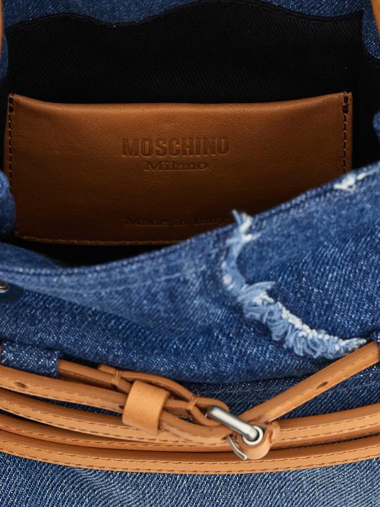 26SS 모스키노 토트백 MO329237BM BLUE - MOSCHINO