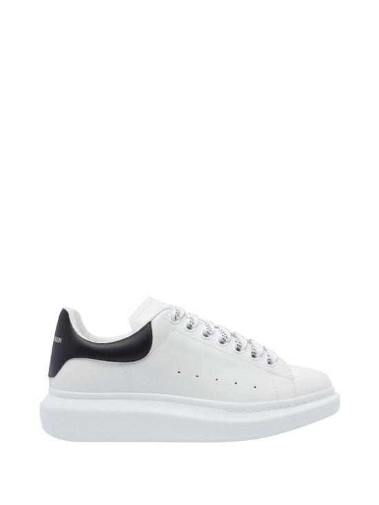 26FW 알렉산더 맥퀸 오버사이즈 드 스니커즈 553680 WIAIG9061 WHITE BLACK