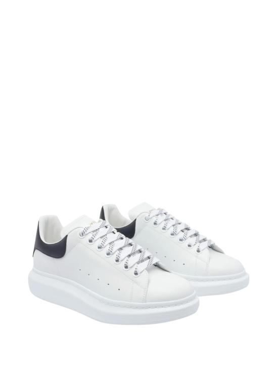26FW 알렉산더 맥퀸 오버사이즈 드 스니커즈 553680 WIAIG9061 WHITE BLACK - ALEXANDER MCQUEEN