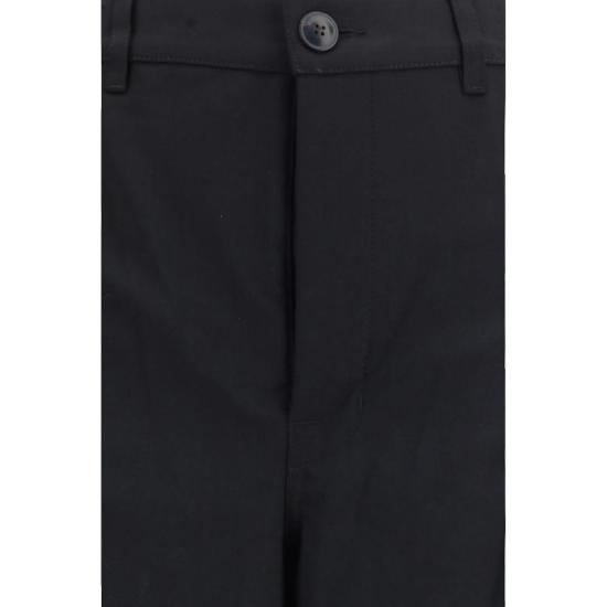 26FW 릭 오웬스 스트레이트 팬츠 RIRP02F5317ZL09BB BLACK - RICK OWENS