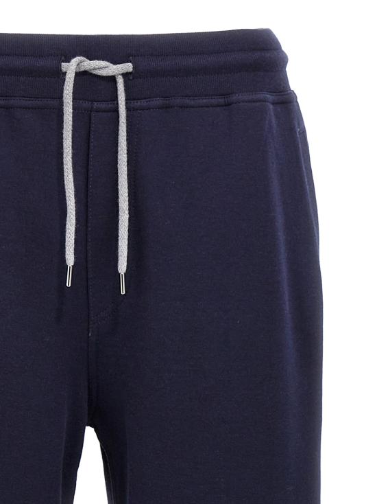 26SS 브루넬로 쿠치넬리 트레이닝/조거 팬츠 BR299279BM NAVY - BRUNELLO CUCINELLI