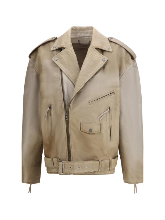 26SS 골든구스 바이커 자켓 GUP02535P002304 15155 BEIGE