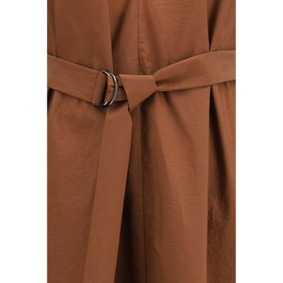 26SS 브루넬로 쿠치넬리 롱 원피스 BRM0F79A5092C4182BB BROWN - BRUNELLO CUCINELLI