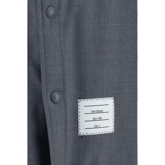 26FW 톰브라운 긴팔 셔츠 THMJO055A06146035BB GRAY - THOM BROWNE