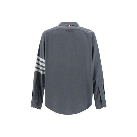 26FW 톰브라운 긴팔 셔츠 THMJO055A06146035BB GRAY - THOM BROWNE