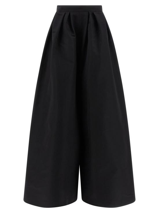 25FW 캐롤리나 헤레라 팔라초 팬츠 CA320420BM BLACK