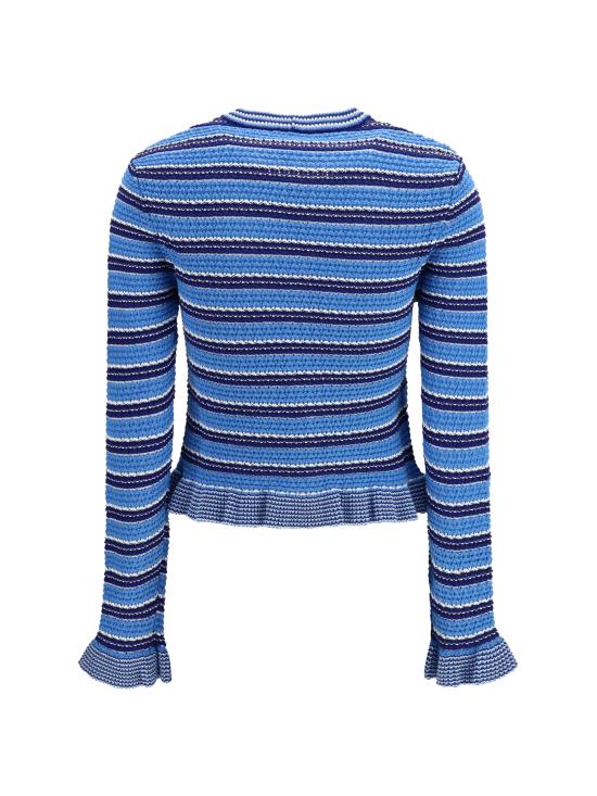 26FW 가니 가디건 A1160003 591 BLUE - GANNI