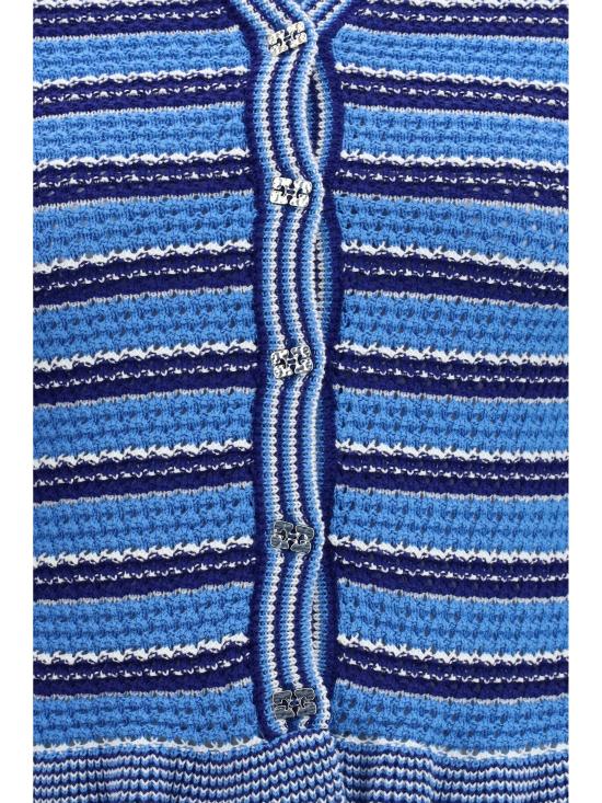 26FW 가니 가디건 A1160003 591 BLUE - GANNI