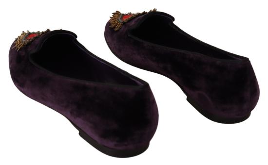  돌체앤가바나 플랫 슈즈 LA9034 PURPLE - DOLCE & GABBANA