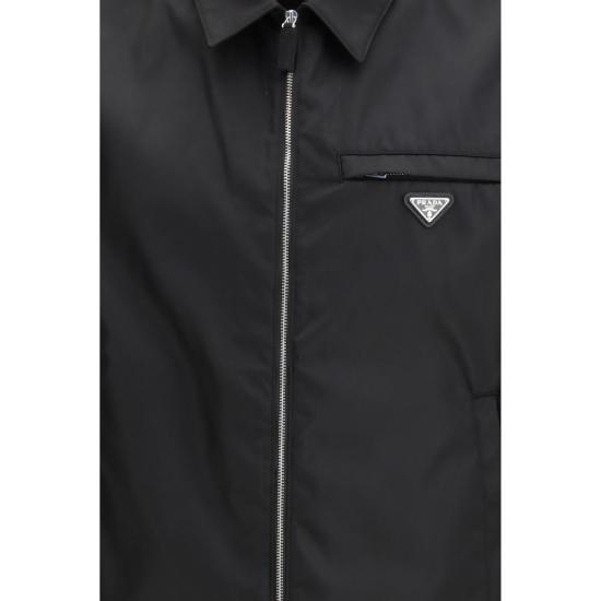 26FW 프라다 봄버 자켓 PRSGB684SOOO1WQ8F0002BB BLACK - PRADA