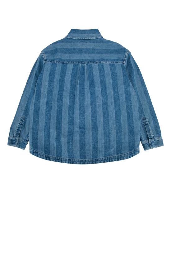  펜디 데님 셔츠 JUA204ARSF F0QG0 BLUE - FENDI