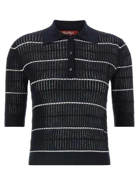 26SS 막스마라 폴로 티셔츠 MA331376BM NAVY