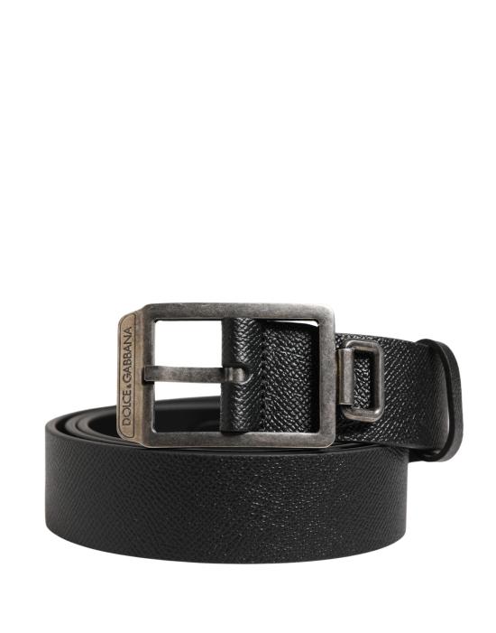  돌체앤가바나 가죽 벨트 BEL9720 BLACK - DOLCE & GABBANA