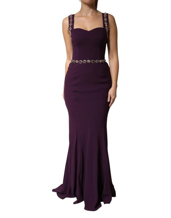  돌체앤가바나 롱 원피스 DR81970 PURPLE - DOLCE & GABBANA