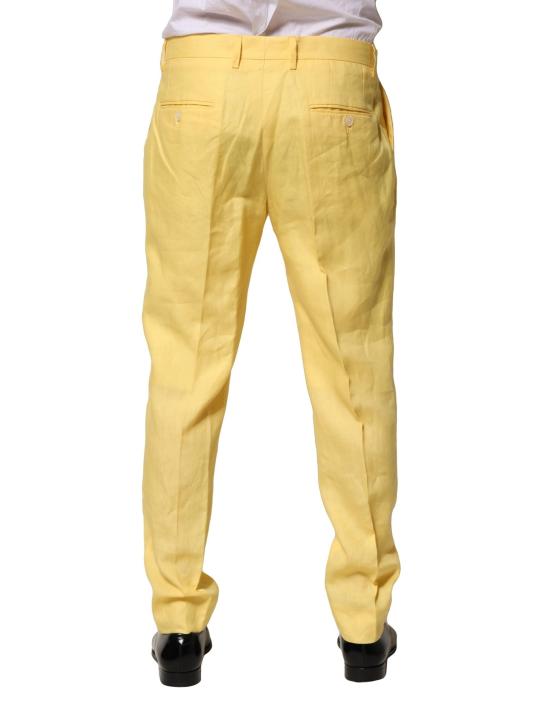 돌체앤가바나 스트레이트 팬츠 PAN76440 YELLOW - DOLCE & GABBANA