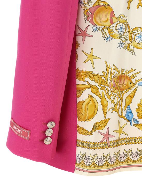 25FW 베르사체 수트 자켓 VE316958BM PINK - VERSACE