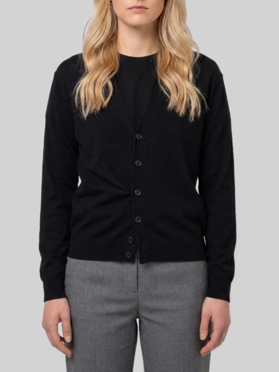 26FW 르메르 릴렉스 트위스트 가디건 PO0052 BLACK