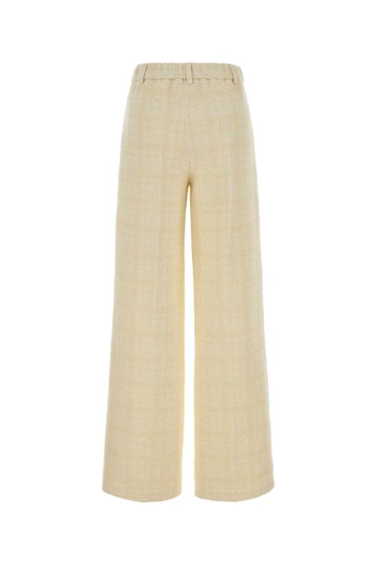 26SS 구찌 체크 코튼 트위드 팬츠 856087ZAUB6 9777 BEIGE - GUCCI